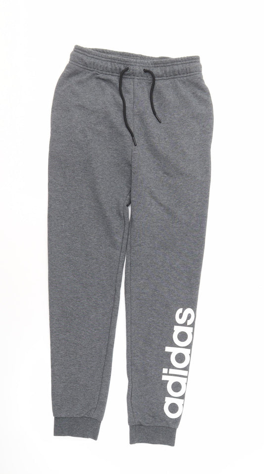 Adidas Unisex Grey Jogger Trousers XS