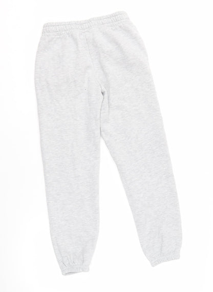Disney Girls Grey Jogger Trousers 9-10 Years - Donald Duck