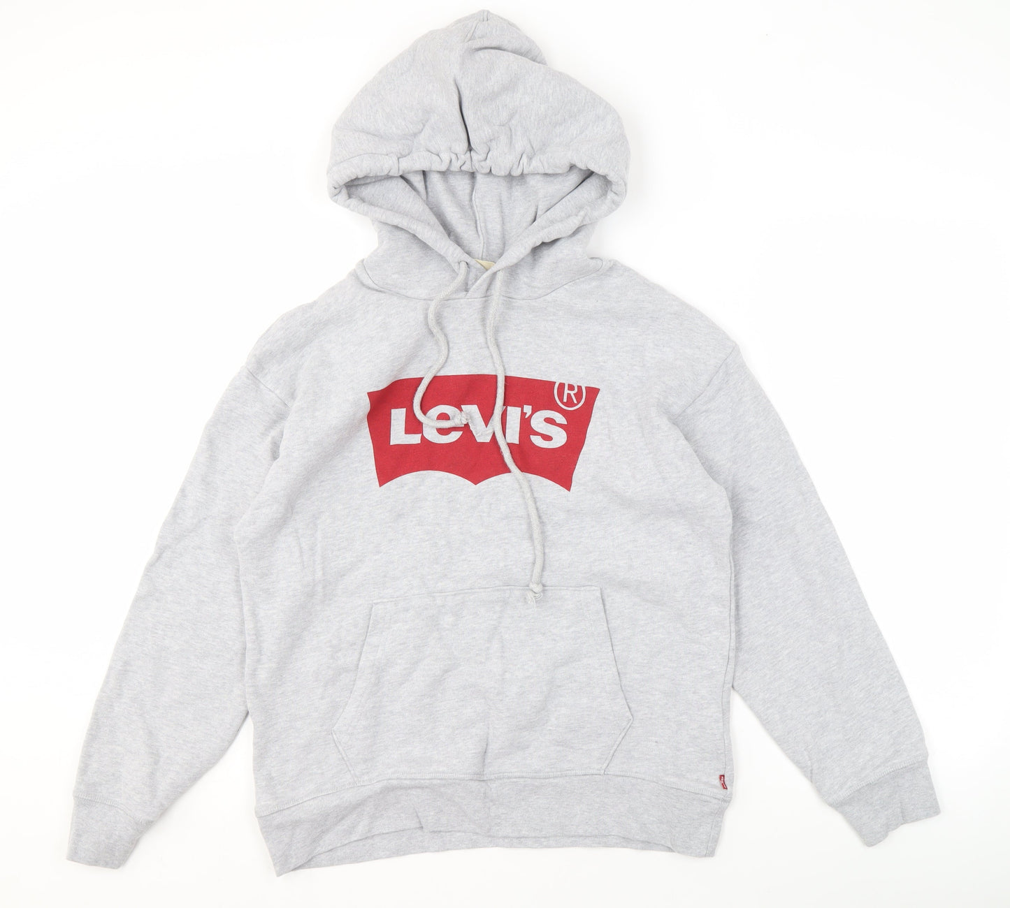 Mens UK Size S Levi's Grey Pullover Hoodie