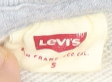 Mens UK Size S Levi's Grey Pullover Hoodie