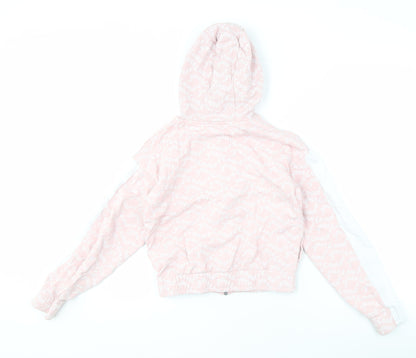Juicy Couture Girls Pink Full Zip Hoodie 10-11 Years