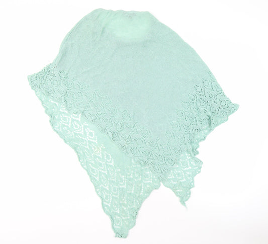 Jasper Conran Women's Green Open-Knit Cape M/L