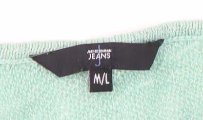 Jasper Conran Women's Green Open-Knit Cape M/L