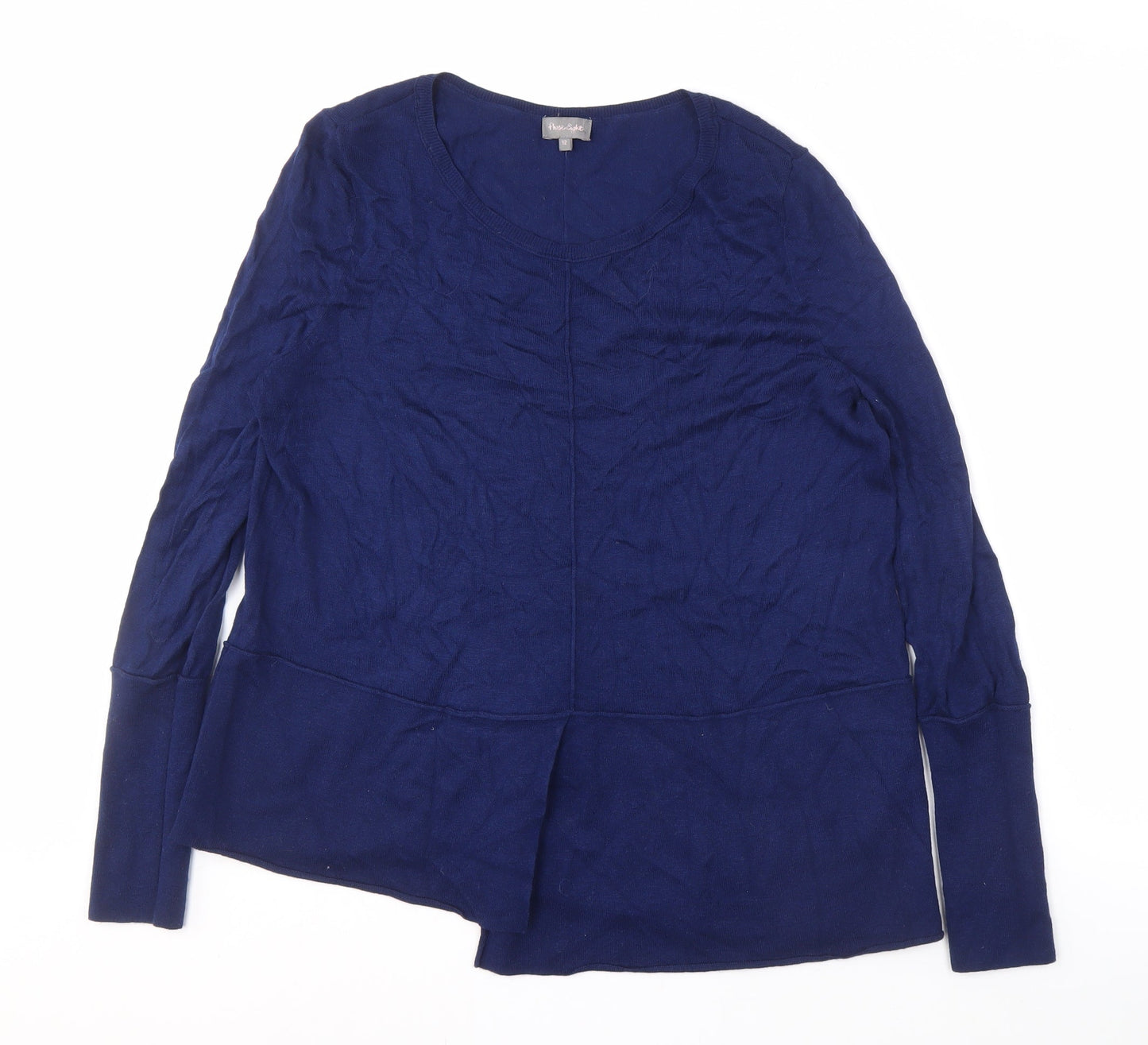 Womens UK Size 12 Phase Eight Blue Pullover Jumper