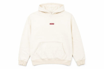Mens UK Size L Levi's Beige Pullover Hoodie