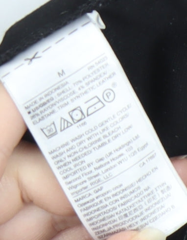 GAP Women's Black Sheath Dress M Workwear 3/4 Sleeve