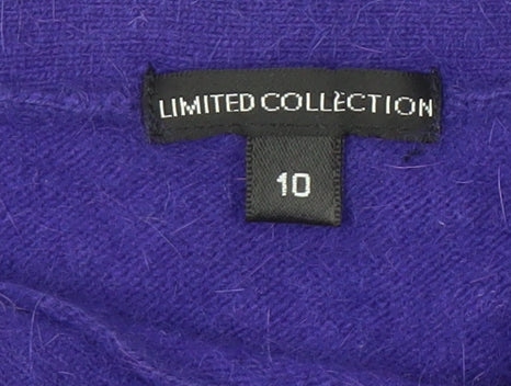 Womens UK Size 10 Marks and Spencer Purple Pullover Jumper