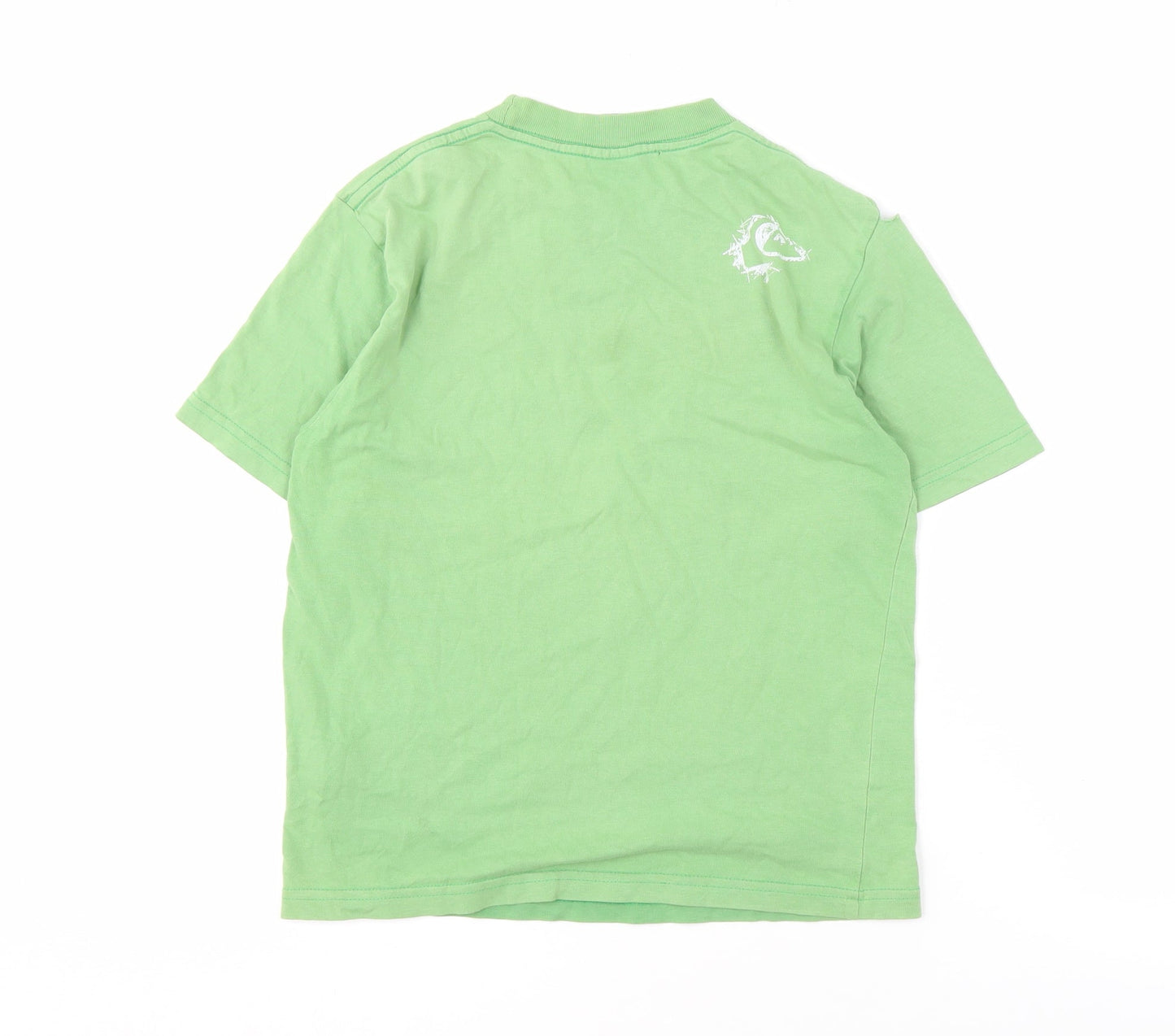 Quiksilver Boys Green Short Sleeve T-Shirt Size 8