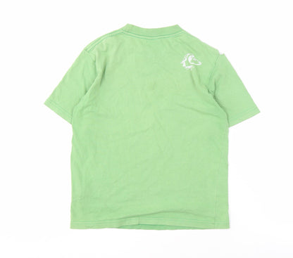Quiksilver Boys Green Short Sleeve T-Shirt Size 8