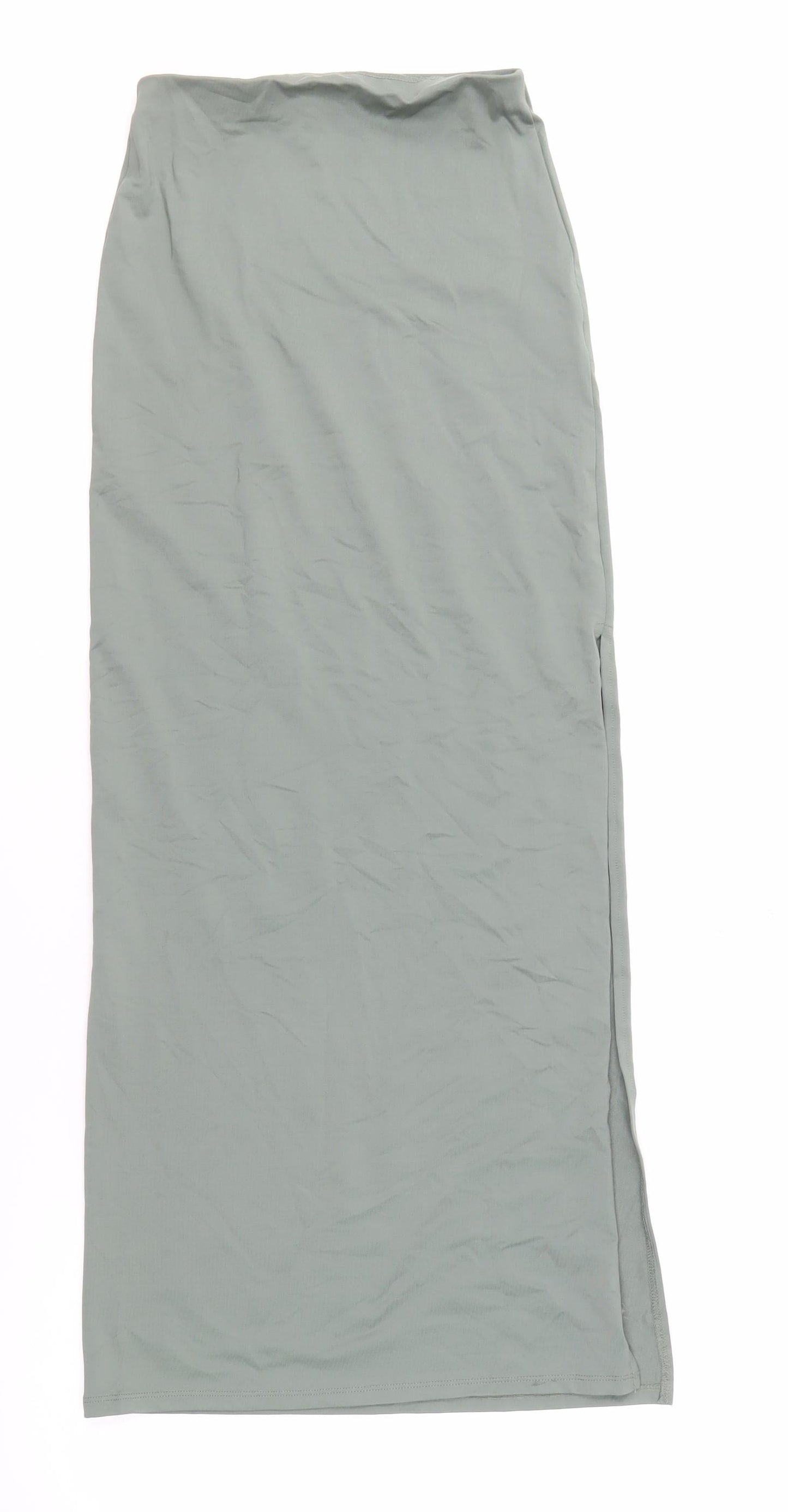 Bershka Women's XS Green Pencil Skirt