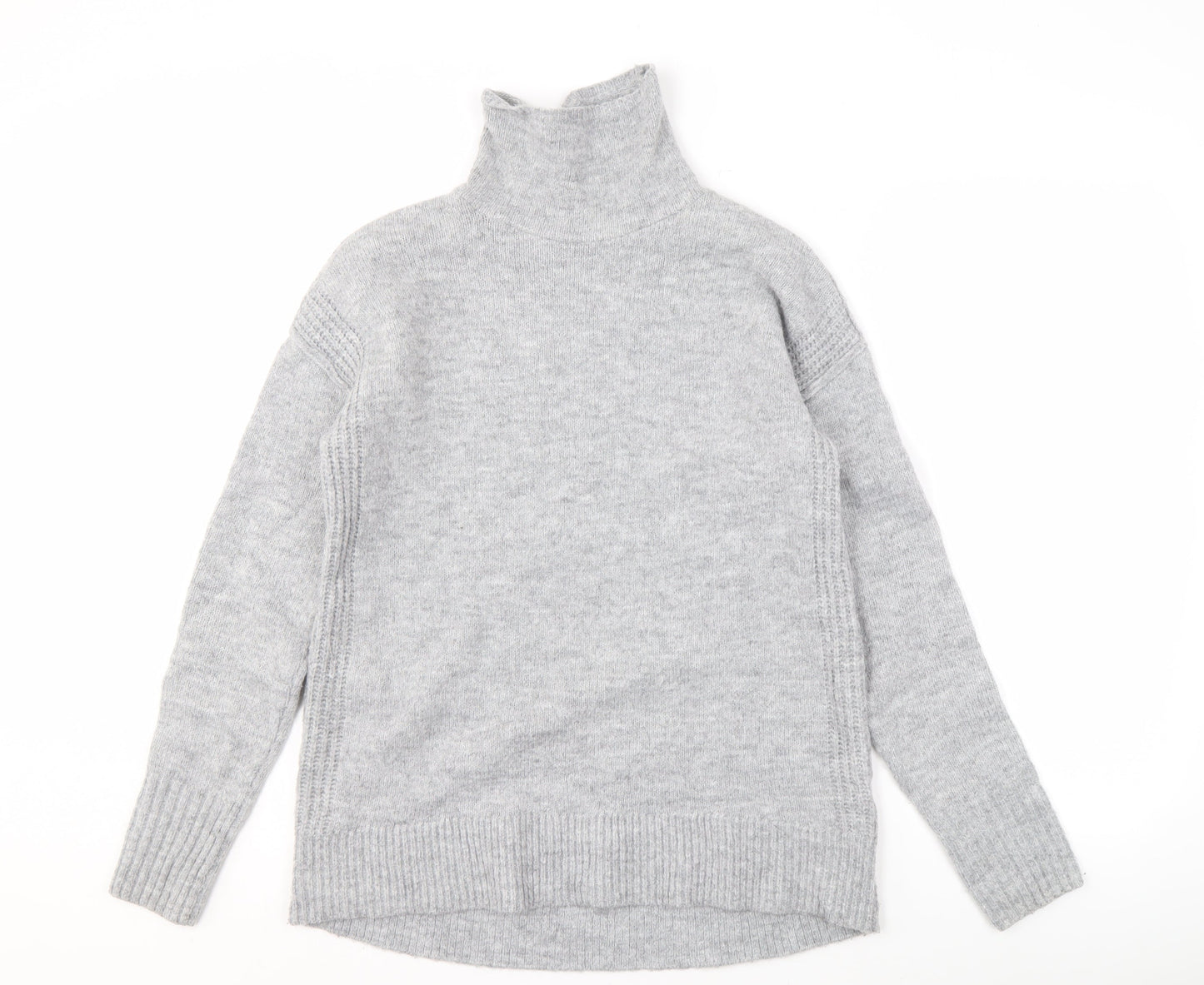 GAP High Neck Grey Jumper - M, Women's Fashion