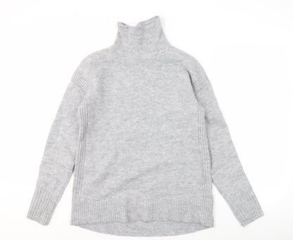 GAP High Neck Grey Jumper - M, Women's Fashion