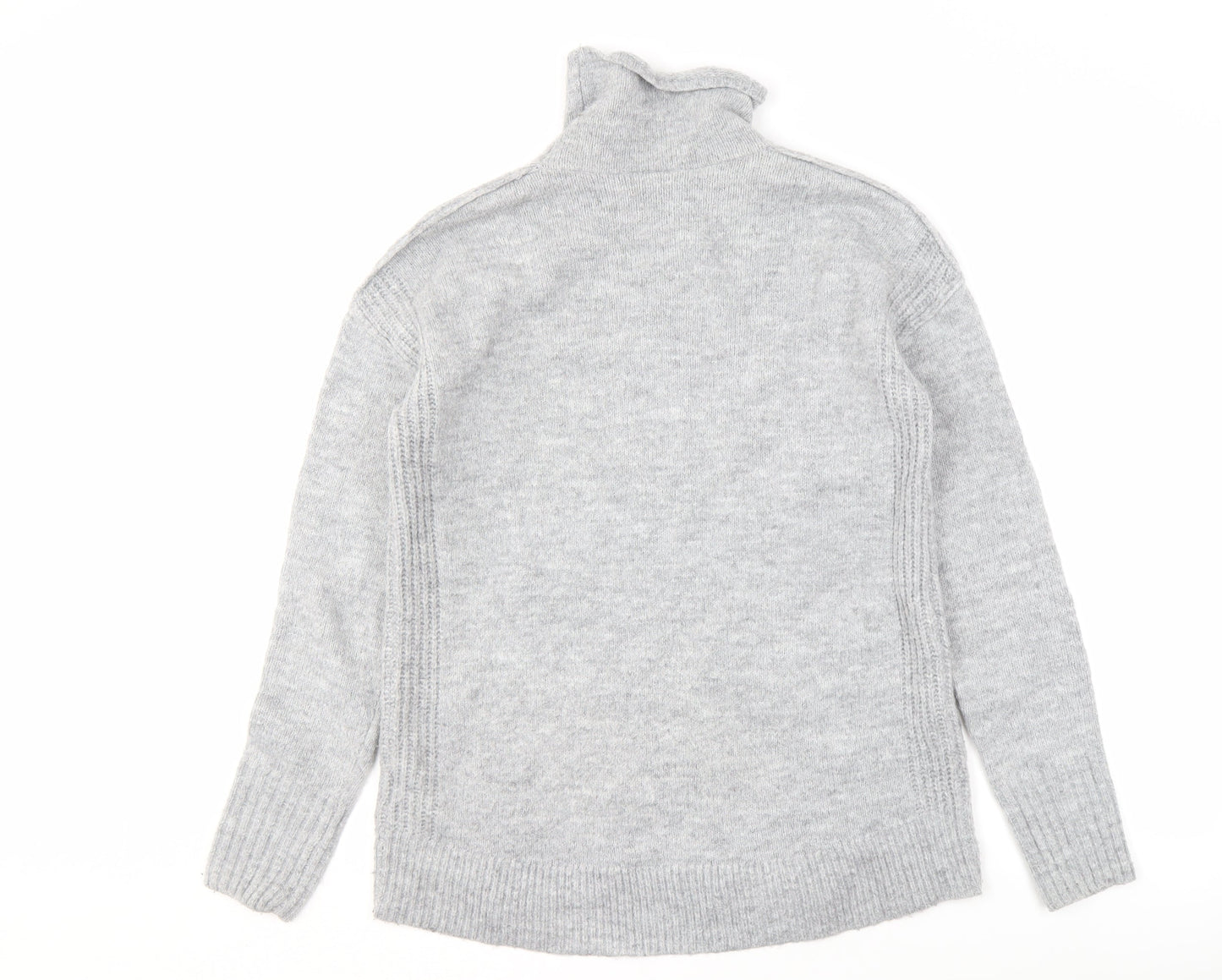 GAP High Neck Grey Jumper - M, Women's Fashion