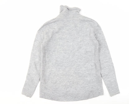 GAP High Neck Grey Jumper - M, Women's Fashion