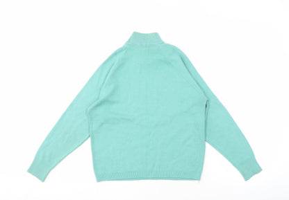Hutchesons Women's Green Pullover Jumper Size 8