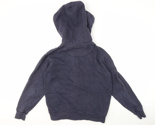 Mens UK Size S FatFace Blue Full Zip Hoodie
