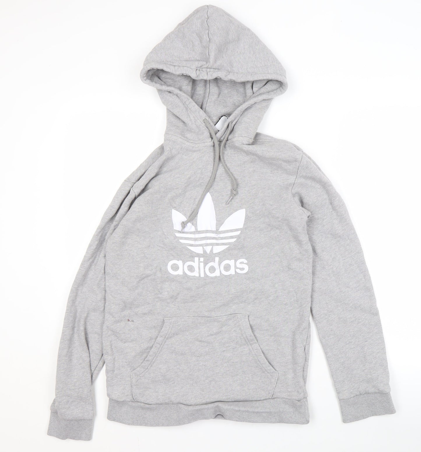 Mens UK Size S adidas Grey Pullover Hoodie