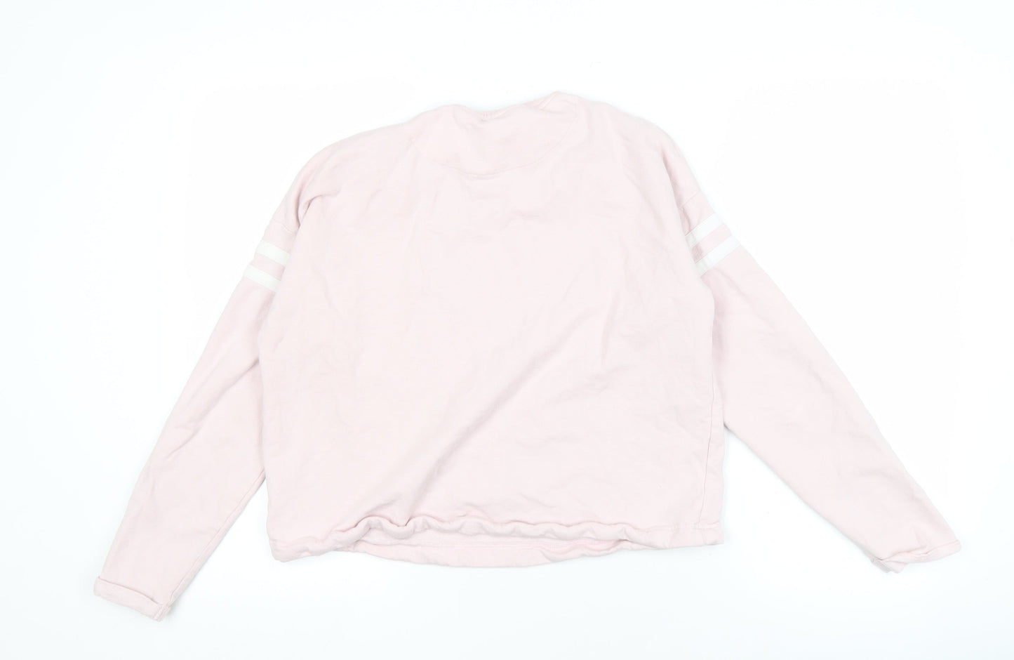 Marks and Spencer Girls Pink Graphic Cotton Sweatshirt, Size 12-13