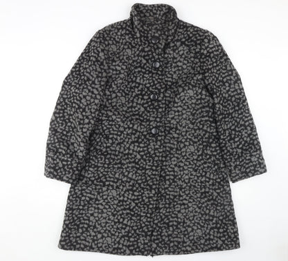 Womens UK Size S Roman Multicoloured Overcoat