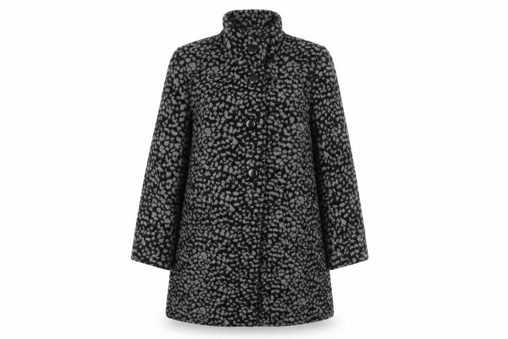 Womens UK Size S Roman Multicoloured Overcoat