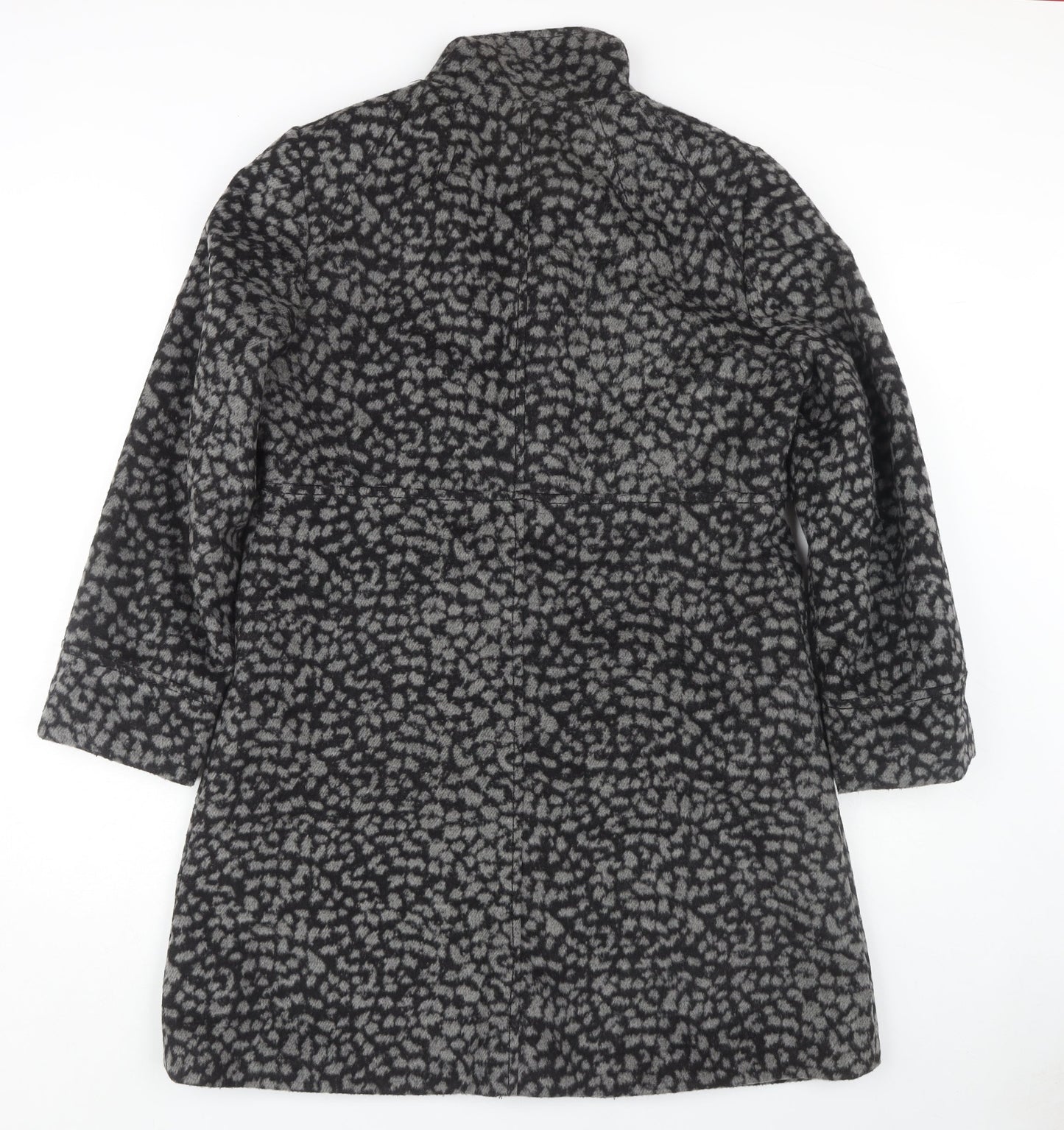 Womens UK Size S Roman Multicoloured Overcoat