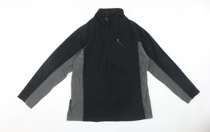 Mens UK Size XS Mountain Warehouse Black Pullover Sweatshirt