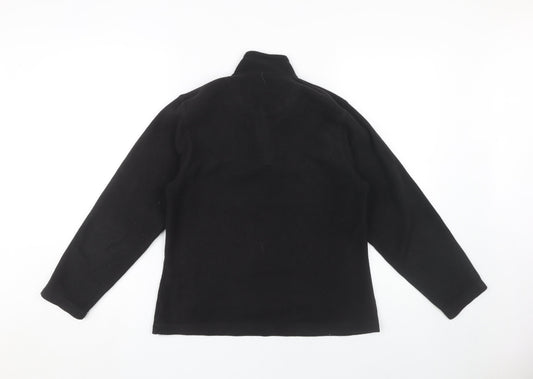 Regatta Women's Black Fleece Pullover Sweatshirt Size 10
