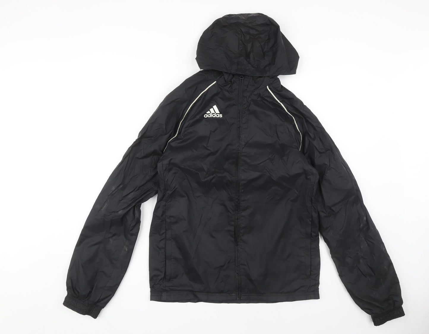 Adidas Men's XS Black Windbreaker Jacket