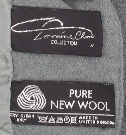 Lorraine Cheal Women’s Grey Wool Blazer Size 14