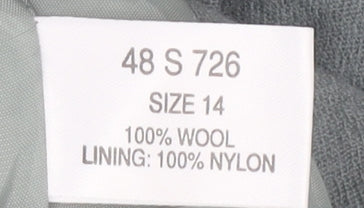 Lorraine Cheal Women’s Grey Wool Blazer Size 14