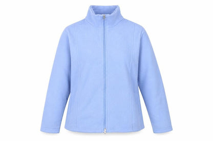 Anne de Lancay Women's Blue Fleece Jacket M