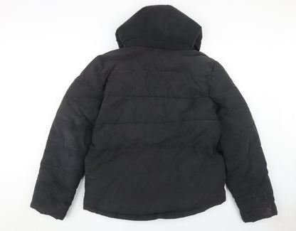 Mens UK Size L Gap Black Puffer Jacket