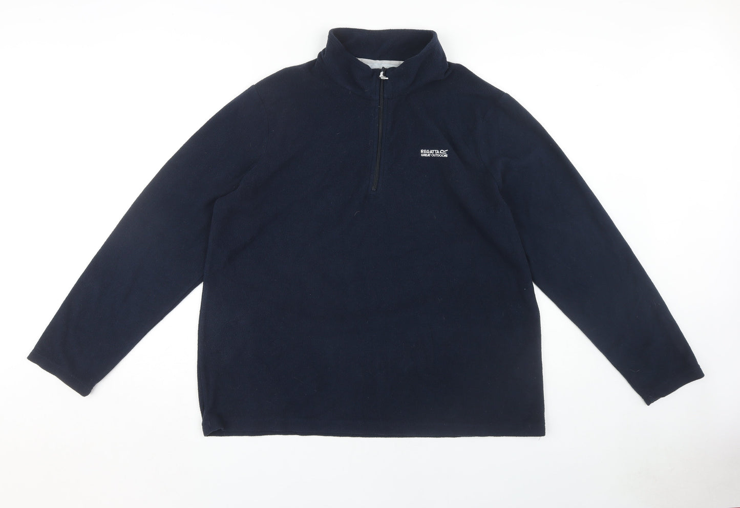 Regatta Women's Black Fleece Half Zip Sweatshirt Size 18