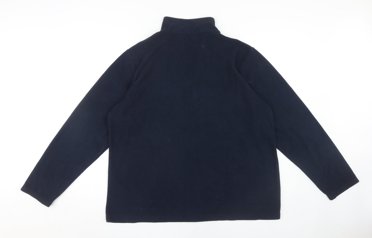 Regatta Women's Black Fleece Half Zip Sweatshirt Size 18