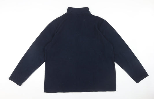 Regatta Women's Black Fleece Half Zip Sweatshirt Size 18