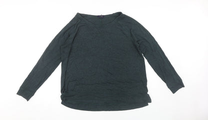 Gap Women's Green Pullover Jumper, M, Boat Neck Jumper