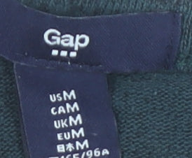 Gap Women's Green Pullover Jumper, M, Boat Neck Jumper