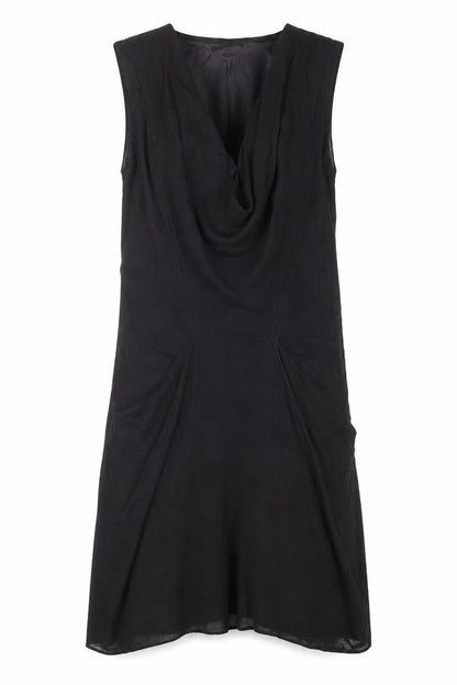 By Malene Birger Women's Black Midi Shift Dress Size 6