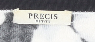 Womens UK Size M Precis Petite Black Cardigan Jumper