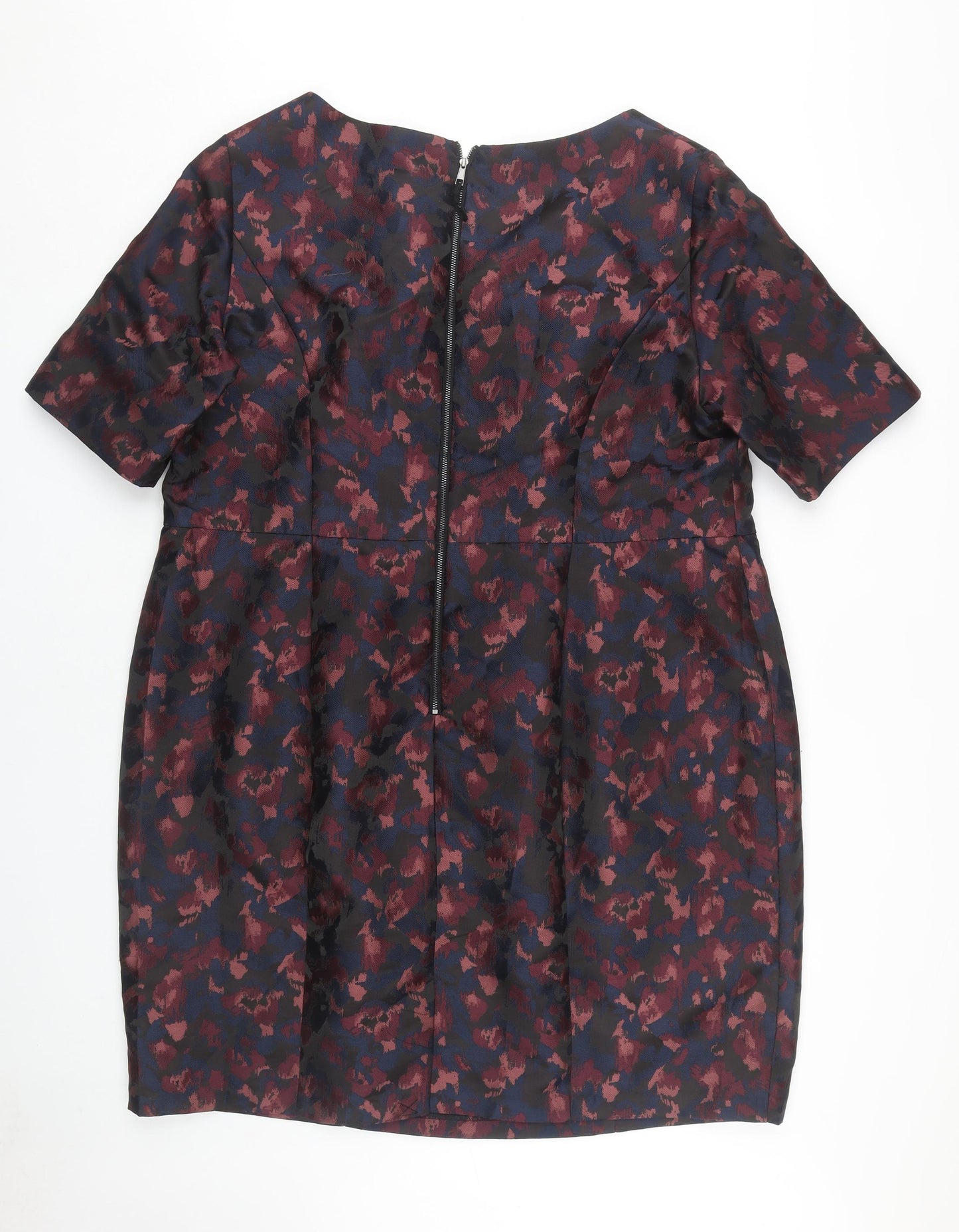 Monsoon Women Multicoloured Floral Shift Dress Size 22