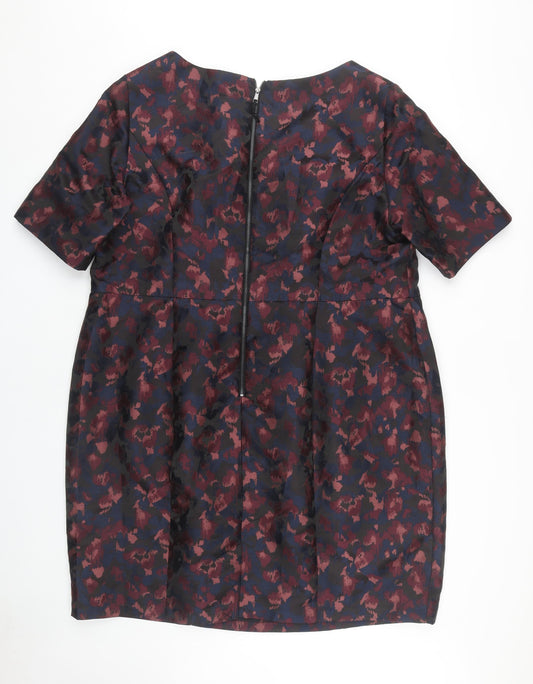 Monsoon Women Multicoloured Floral Shift Dress Size 22