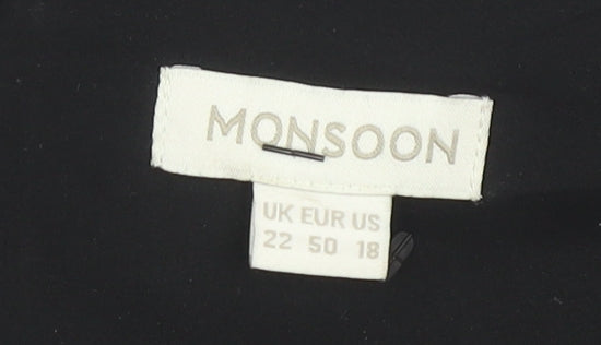 Monsoon Women Multicoloured Floral Shift Dress Size 22