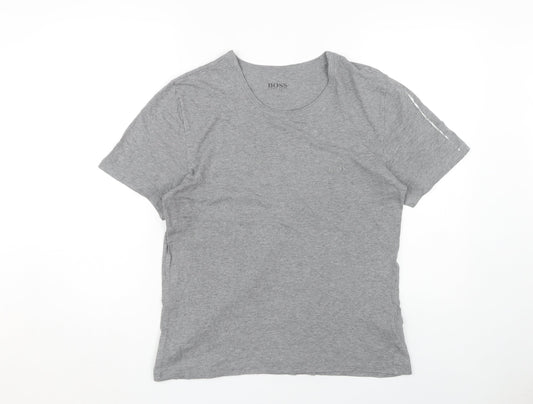 Mens UK Size M Boss Grey  T-Shirt