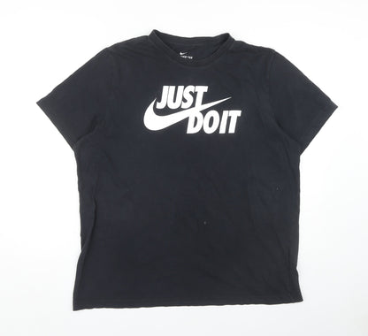 Nike Men's Black XL Graphic Print T-Shirt