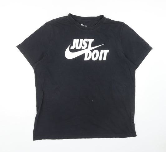 Nike Men's Black XL Graphic Print T-Shirt