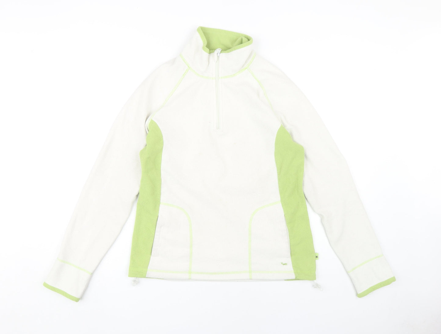 TCM Women's White Fleece Pullover Sweatshirt Medium