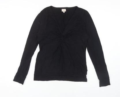 Womens UK Size L Whistles Black Basic Blouse
