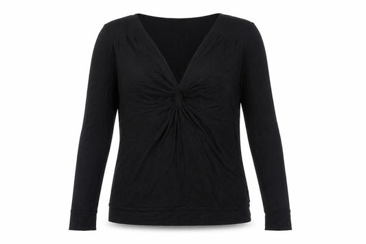 Womens UK Size L Whistles Black Basic Blouse