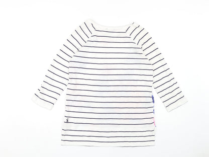 Womens UK Size 10 Joules Multicoloured Basic T-Shirt