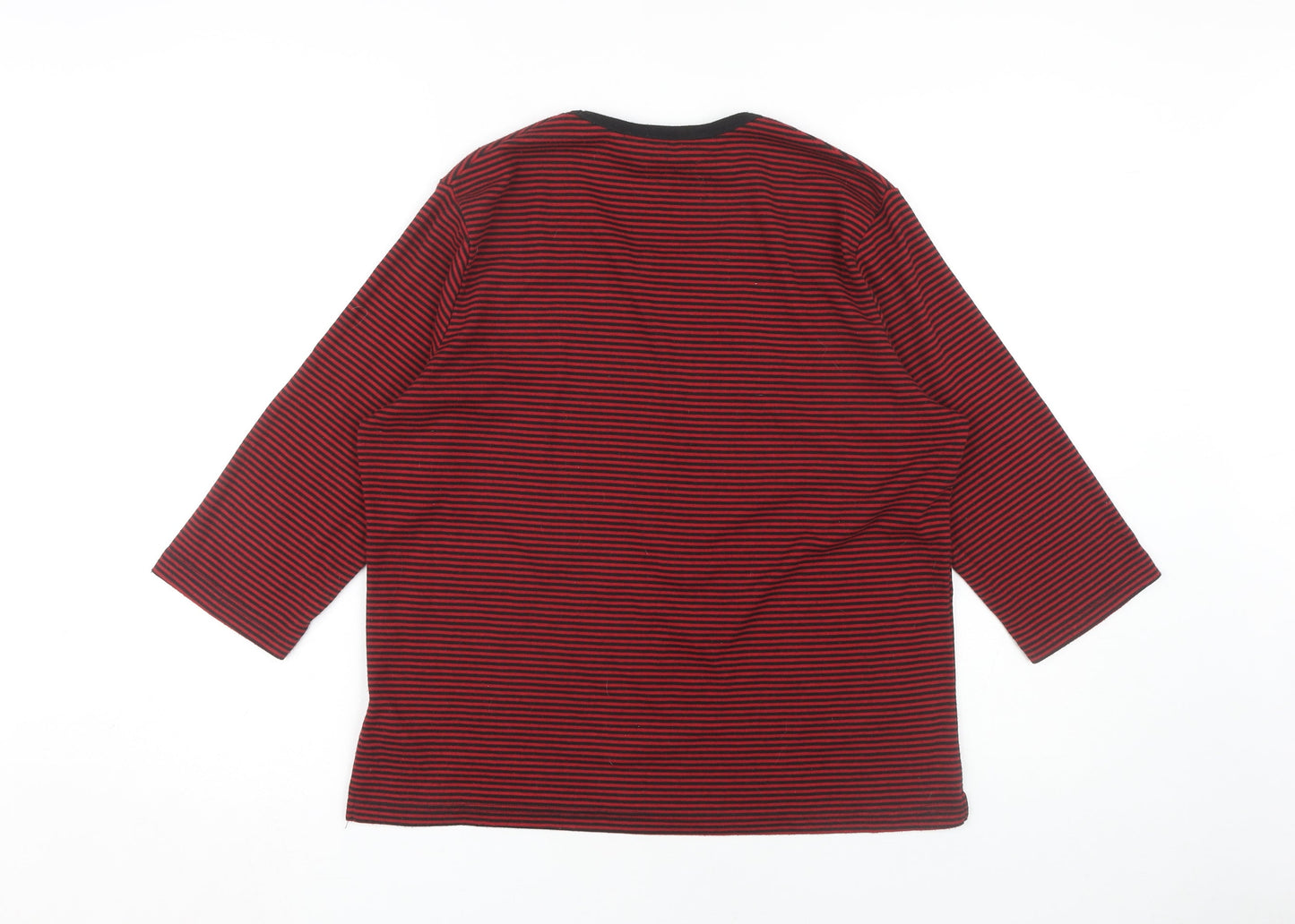 Womens UK Size 18 TIGI Wear Red Jersey T-Shirt